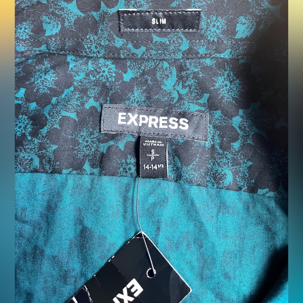 Express men slim dress shirt - Picture 3 of 5